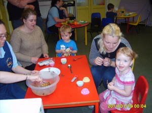 Youngsters at Northfield Get Messy on Cooking Morning
