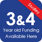 3&4 year old funding Studley