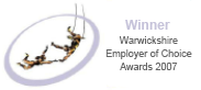 Warwickshire Employer of Choice Award Winner 2007
