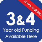 3&4 year old funding Lower Quinton
